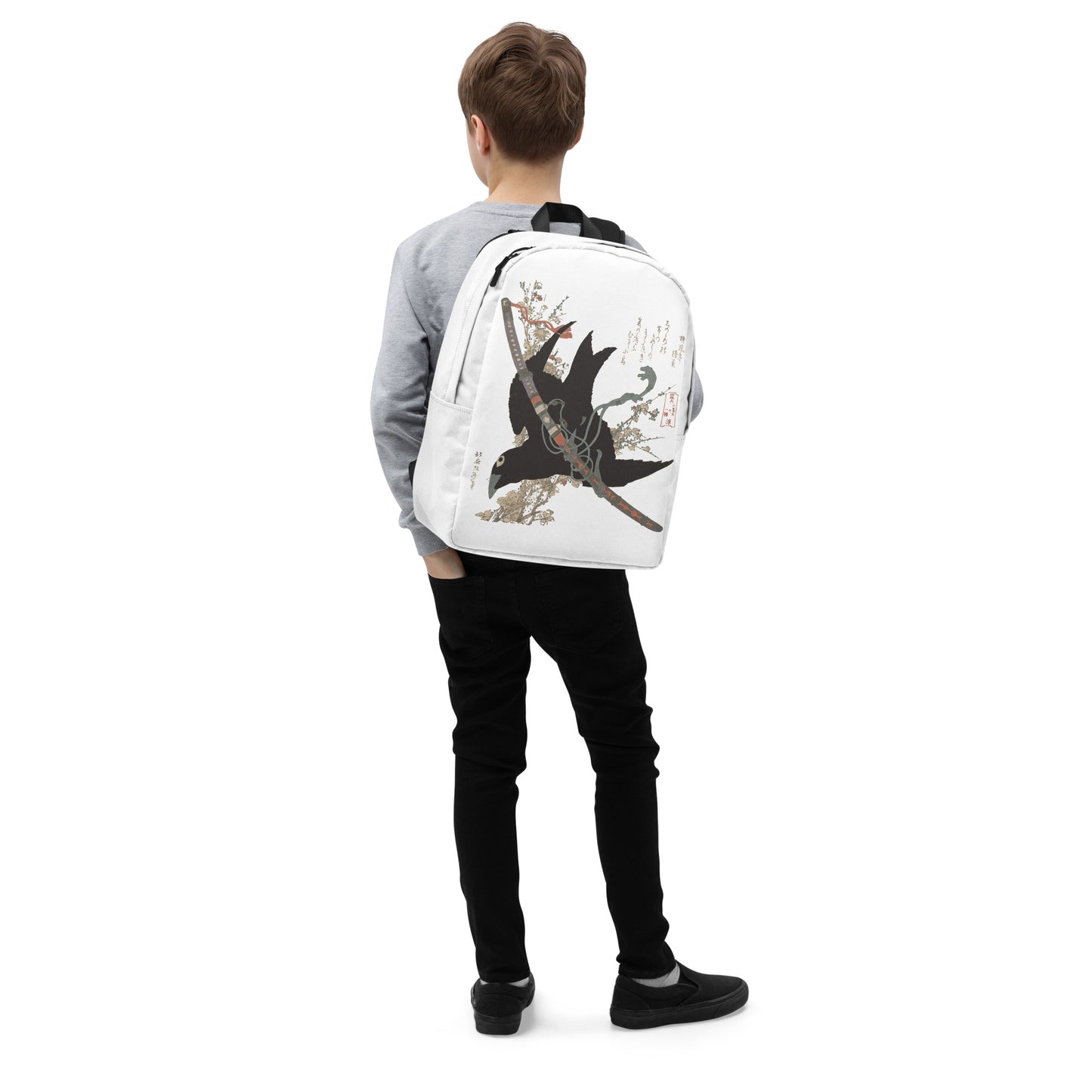 Little Crow Backpack White