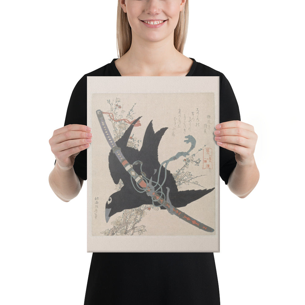 Little Crow Canvas Print