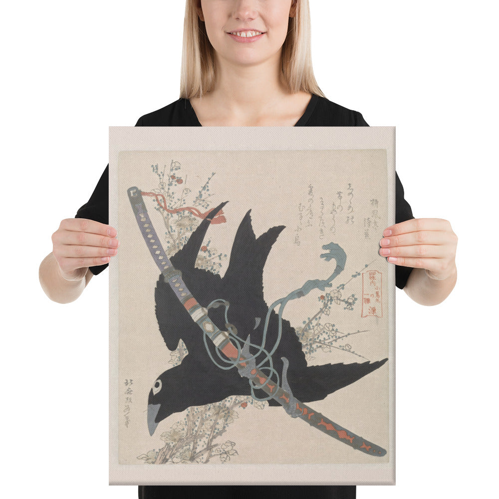 Little Crow Canvas Print