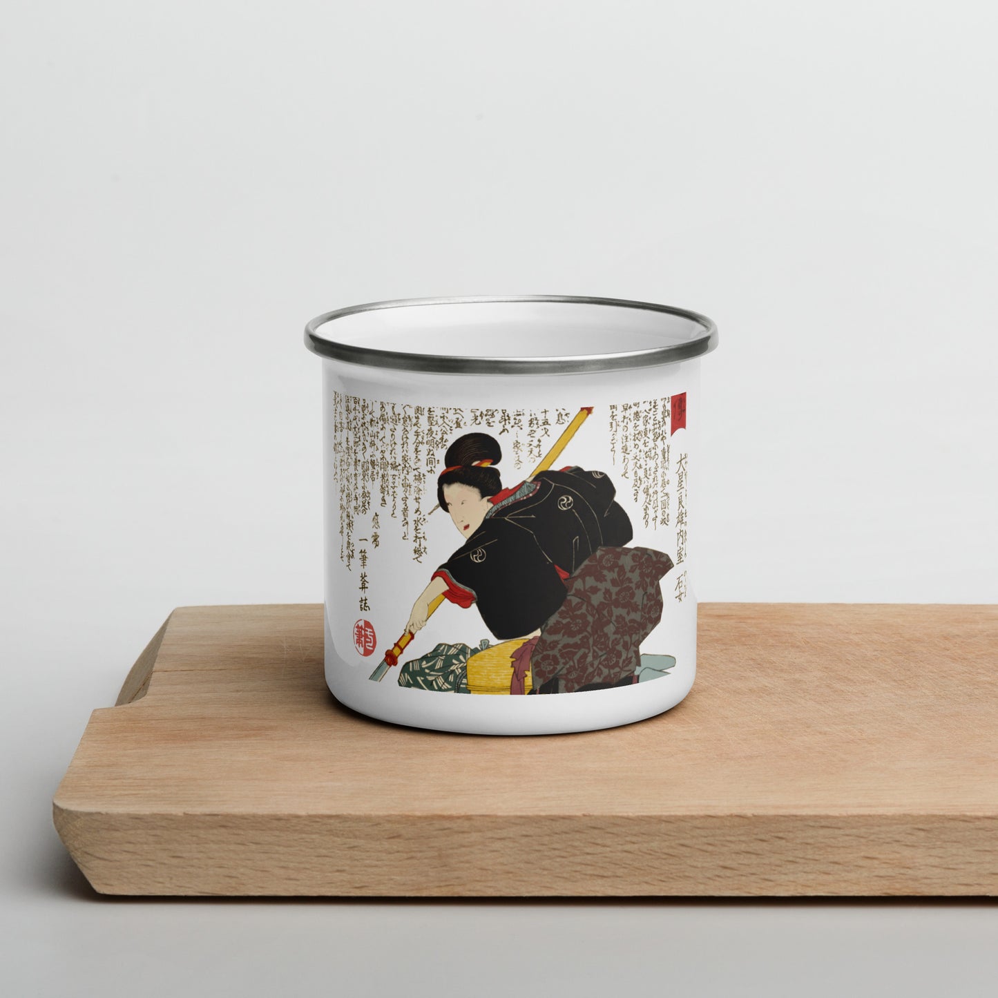 Ishi-Jo Enamel Mug