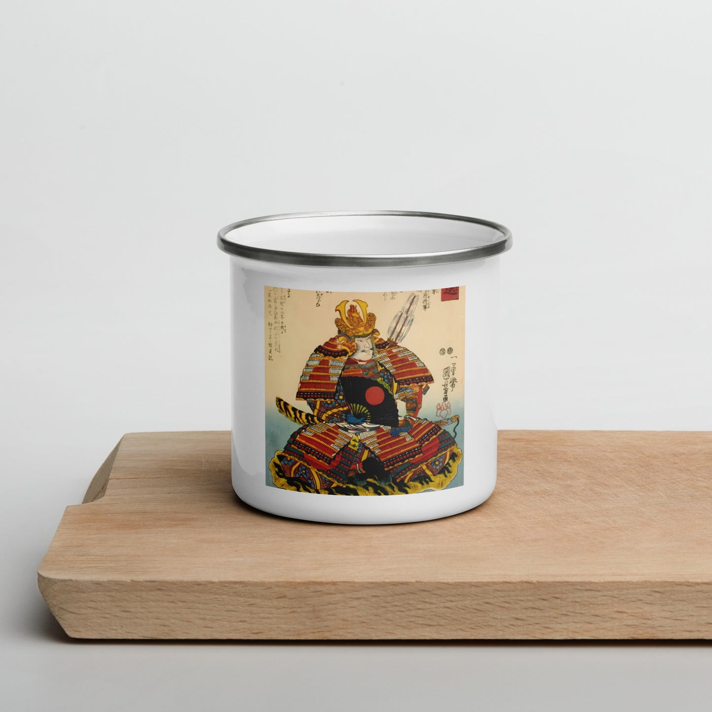 Minamoto Enamel Mug