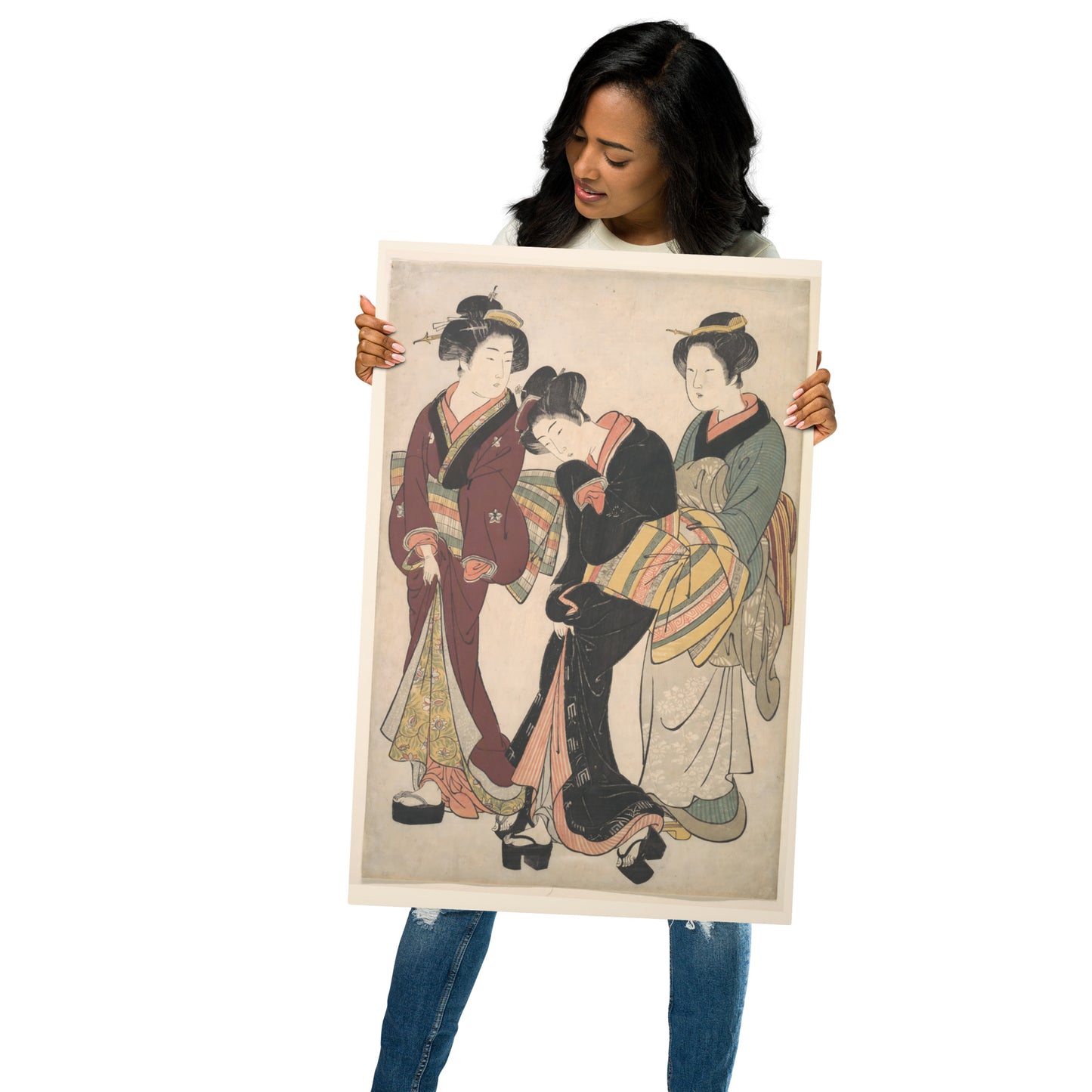 Two Geisha Metal Print