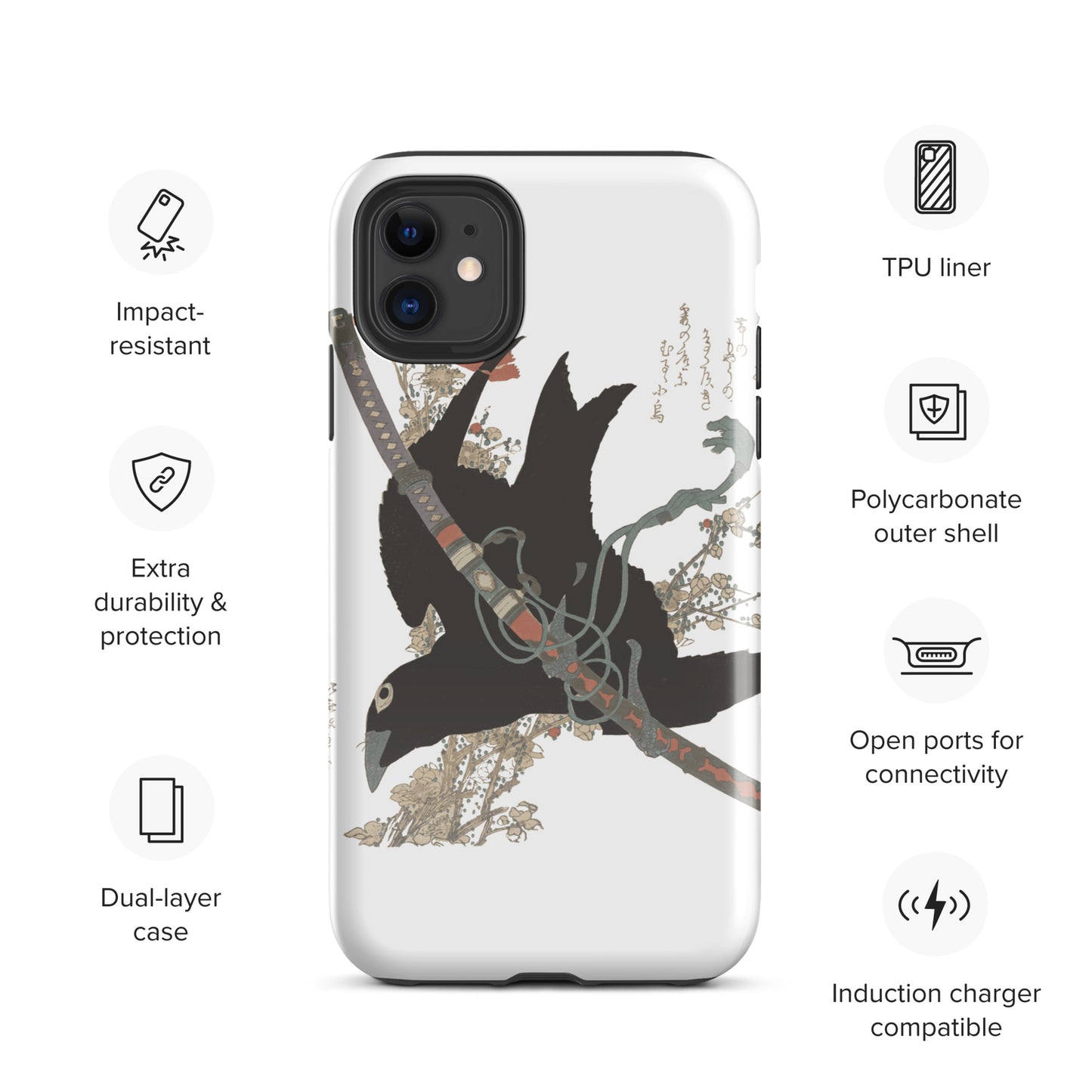 Little Crow Tough Case for iPhone®