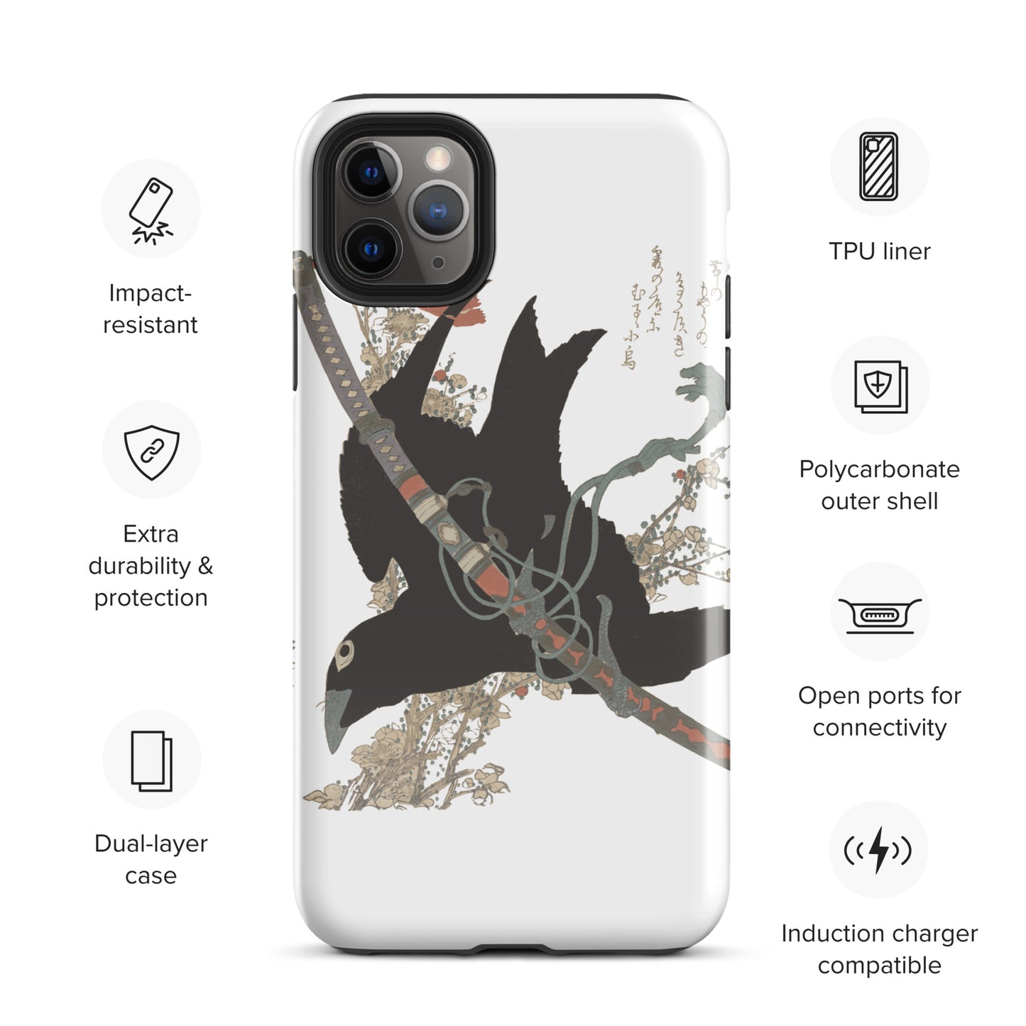 Little Crow Tough Case for iPhone®