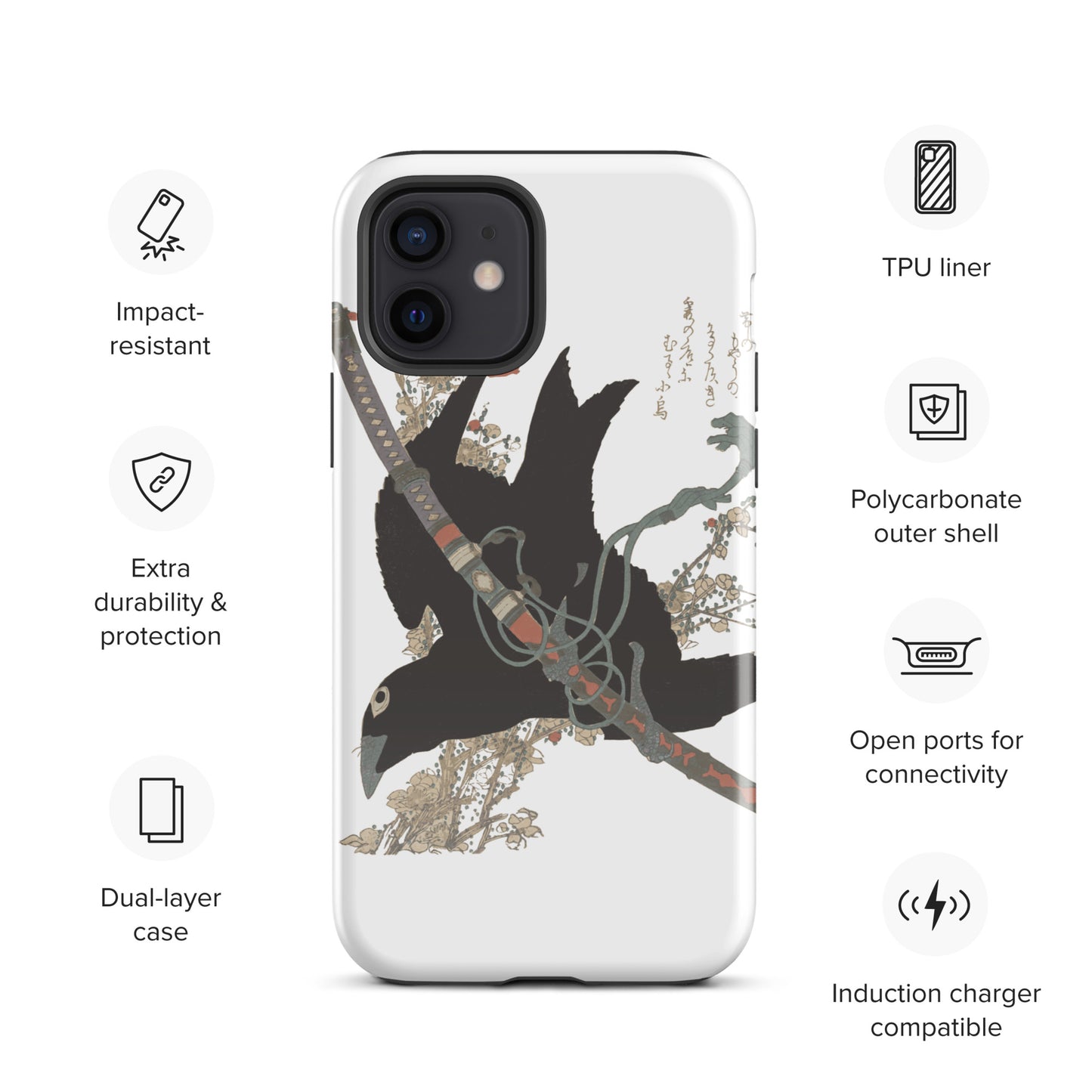 Little Crow Tough Case for iPhone®