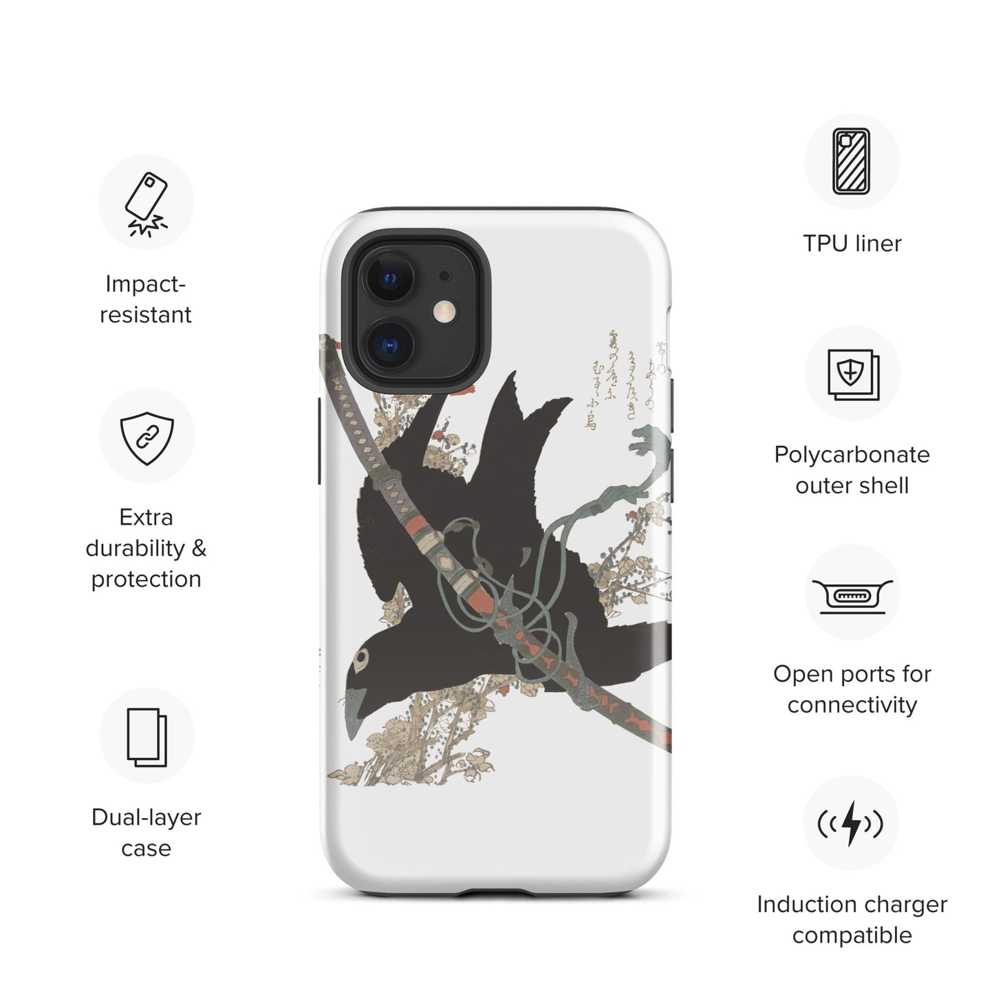 Little Crow Tough Case for iPhone®