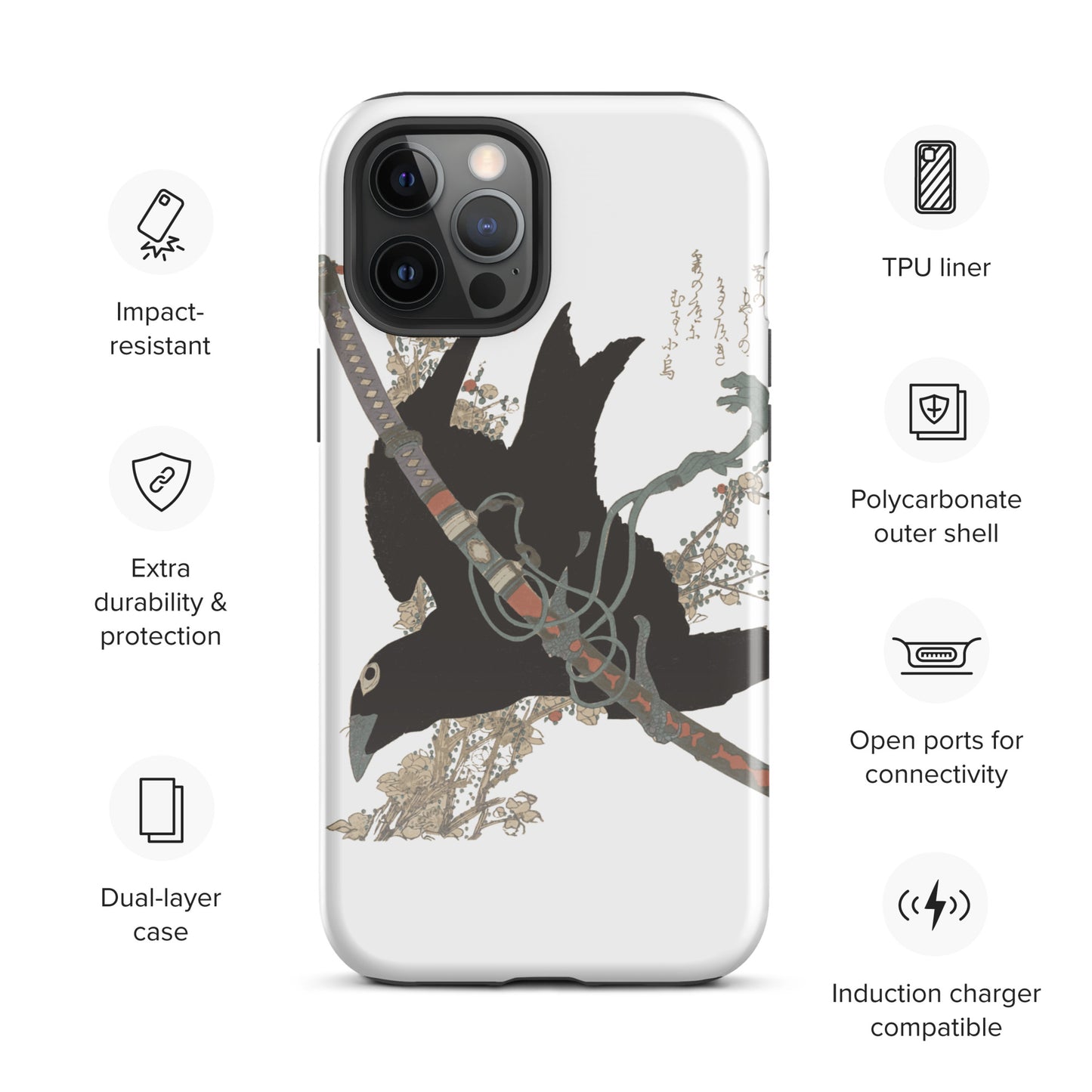 Little Crow Tough Case for iPhone®