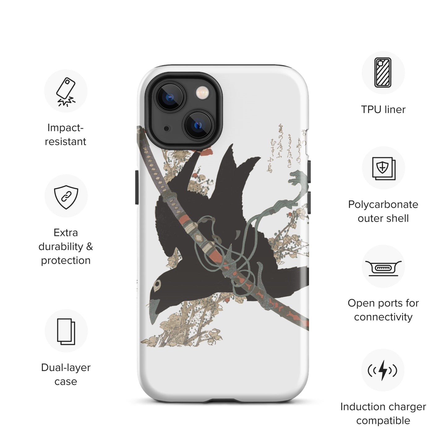 Little Crow Tough Case for iPhone®