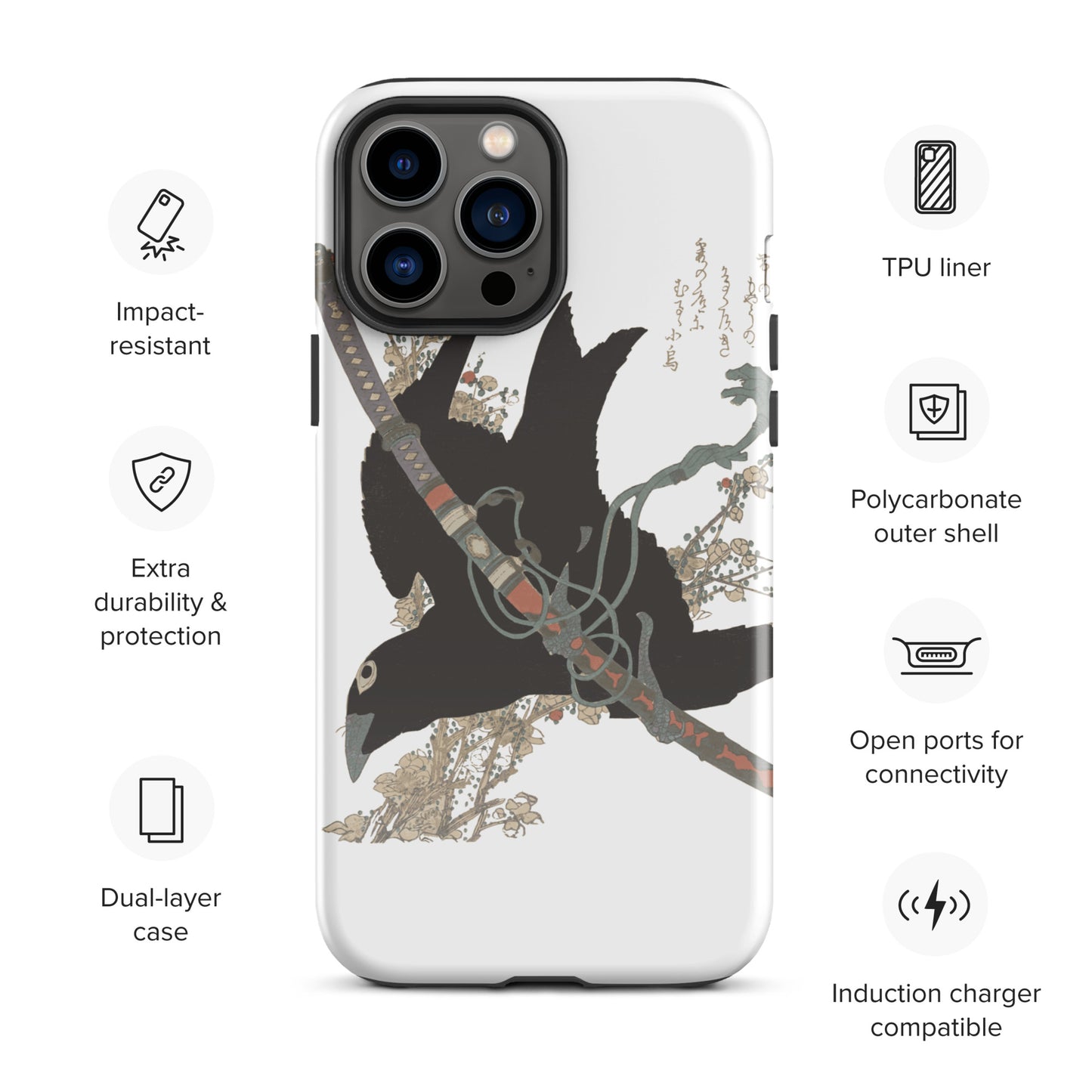 Little Crow Tough Case for iPhone®