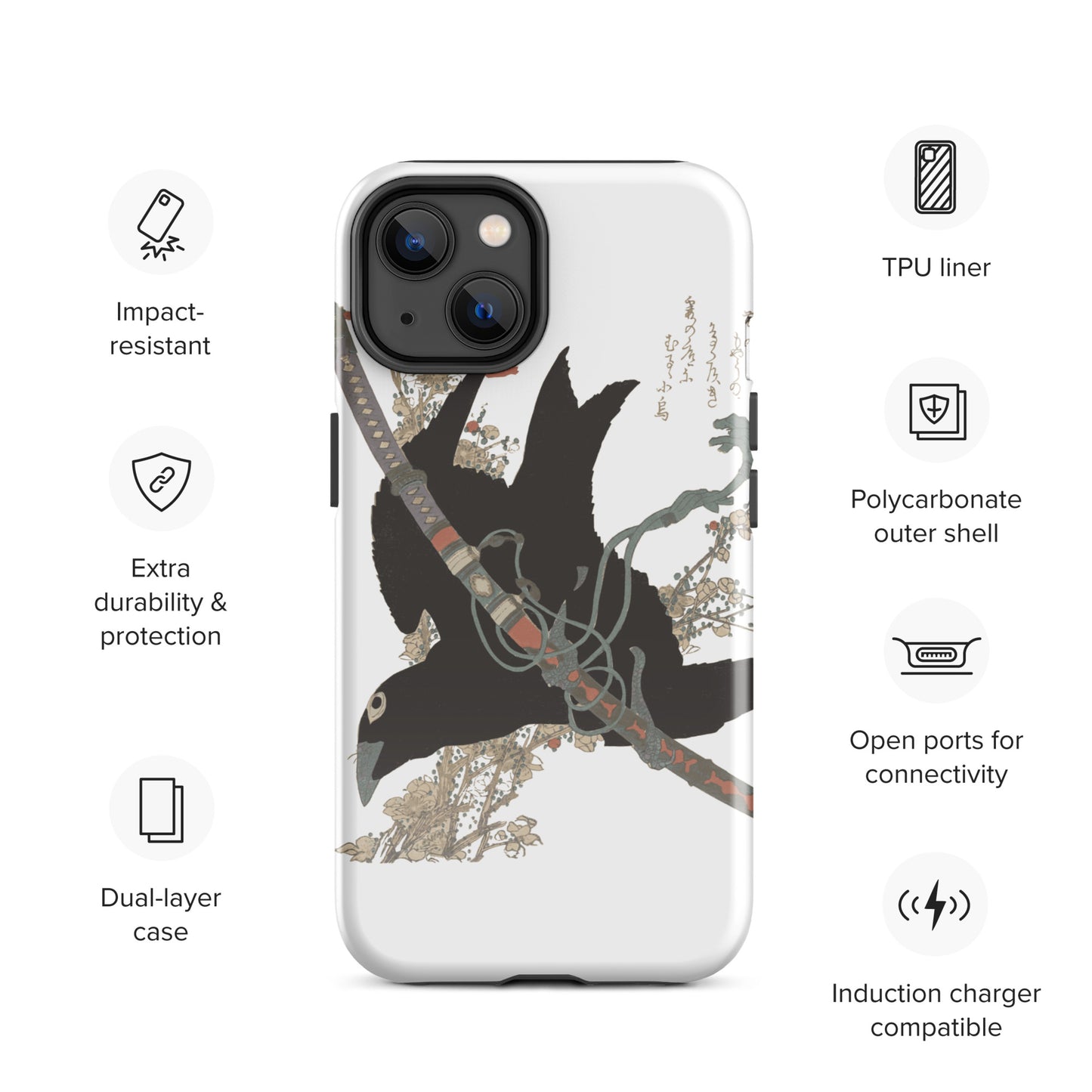 Little Crow Tough Case for iPhone®