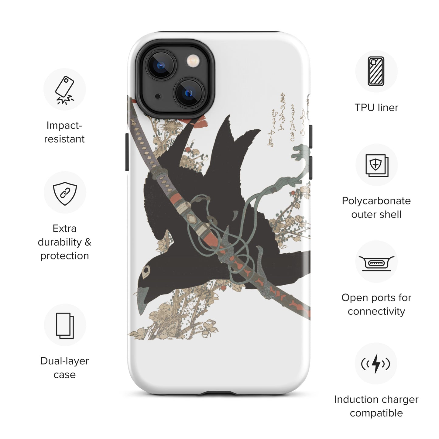 Little Crow Tough Case for iPhone®