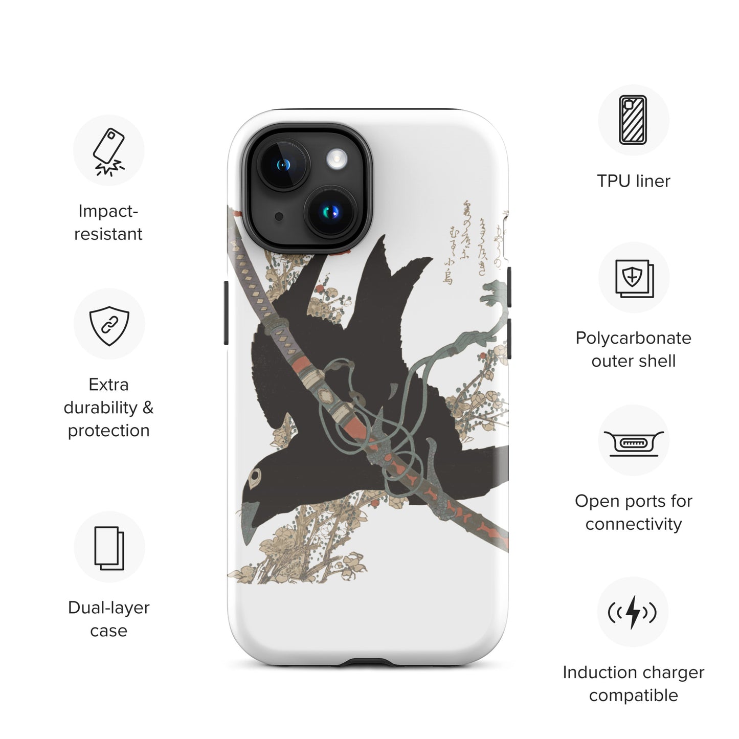 Little Crow Tough Case for iPhone®