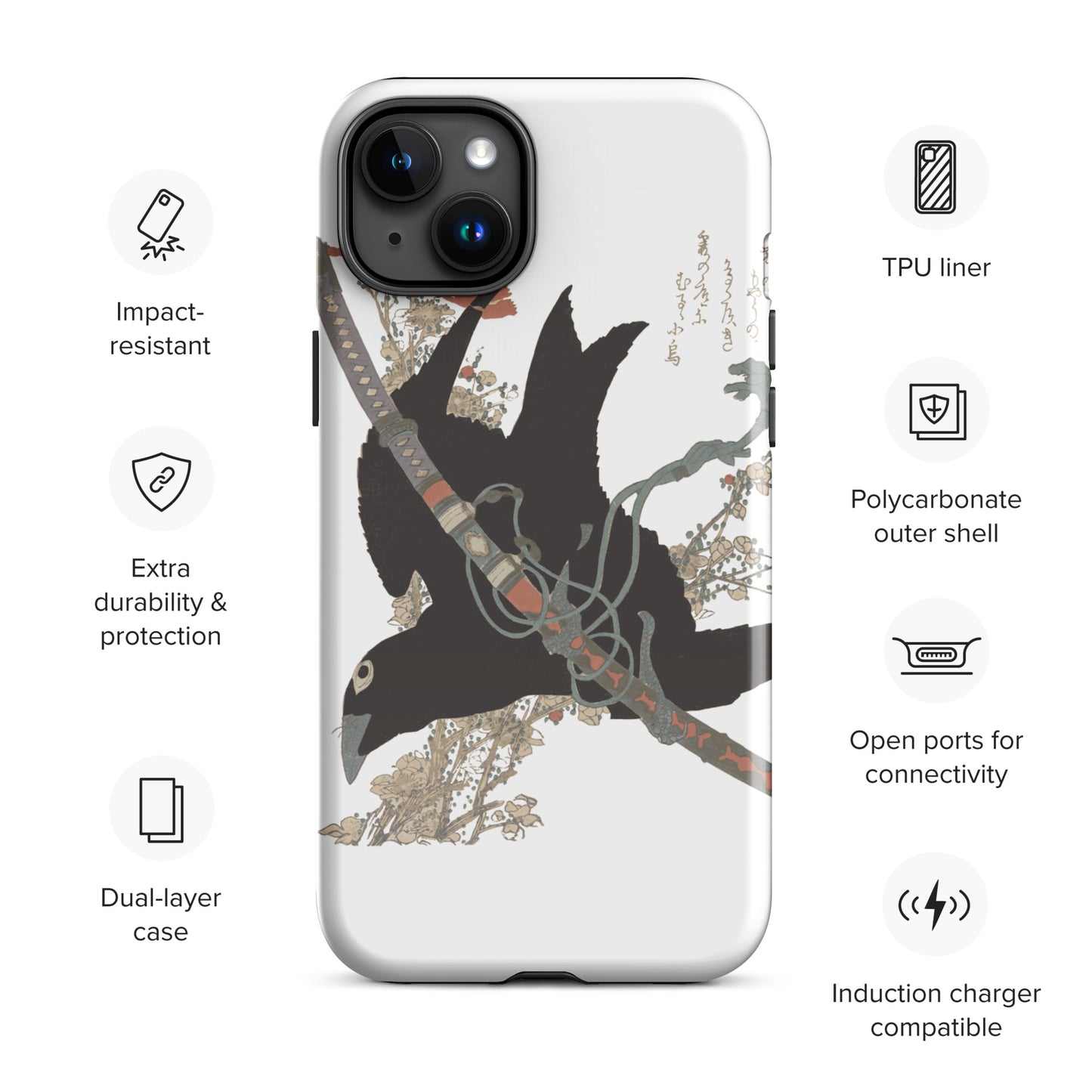 Little Crow Tough Case for iPhone®